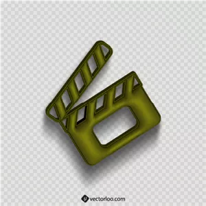 وکتور کلاکت فیلمبرداری سه بعدی براق سبز 2