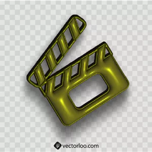 وکتور کلاکت فیلمبرداری سه بعدی براق سبز 3