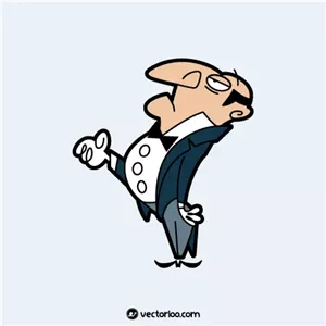 وکتور کاراکتر مرد نگهبان در مستر بین 1