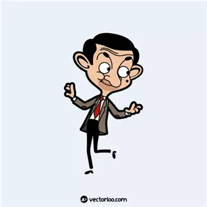 وکتور کاراکتر مستر بین 2