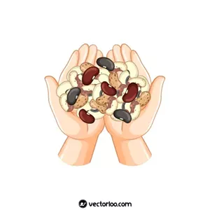 وکتور آجیل در دست 1