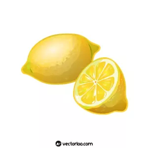 وکتور لیمو کارتونی زیبا 1