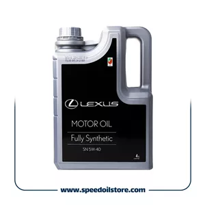 روغن موتور لکسوس مدل 5W-40sn حجم 4 لیتر