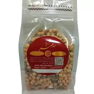 نخود و کشمش بی نمک