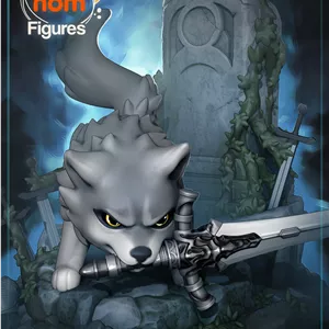 سیب چیبی گرگ خاکستری | chibi great grey wolf sif