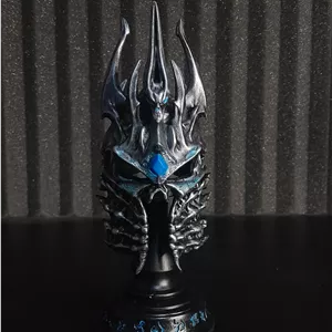 کلاه خود لیچ کینگ وارکرفت | lich king helmet warcraft