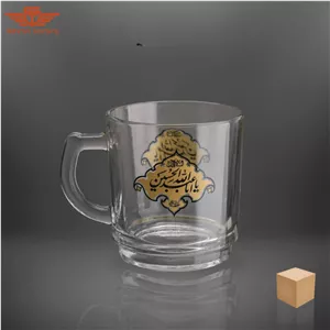 فنجان شیشه‌ای مدل101 - کد 4456