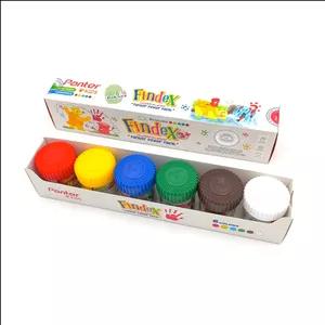 رنگ انگشتی 6 رنگ پنتر