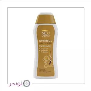 شامپو تقویتی آرگان نوتریسل نئودرم – تقویت‌کننده و درخشان‌کننده مو