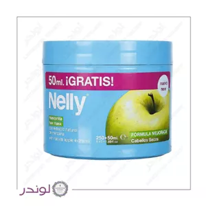 ماسک کاسه‌ای حاوی عصاره سیب نلی (Nelly With Natural Apple Hair Mask 300ml)
