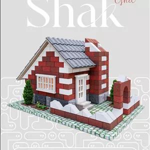 ساختنی آجری اشل مدل ویلا 330 قطعه