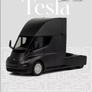 ماکت فلزی تسلا سمی تراک (Tesla Semi Truck) مقیاس 1:24
