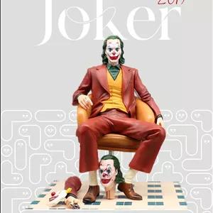 اکشن فیگور اورجینال جوکر نشسته ۲ حالت چهره کیفیت اصلی