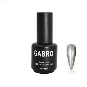 ژل لاک 15 میل گابرو کد 117 ساده GABRO