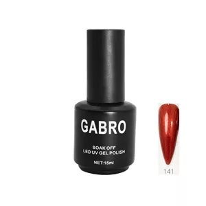 ژل لاک 15 میل گابرو کد 141 کهکشانی  GABRO