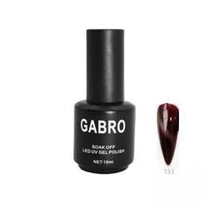 ژل لاک 15 میل گابرو کد 151 کهکشانی  GABRO