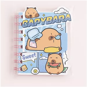 دفترچه فنری فانتزی Magic Snap طرح Capybara پسرانه