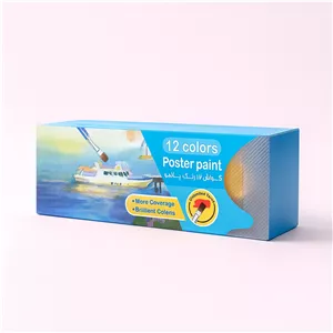 گواش ۱۲ رنگ Palmo مدل Poster Paint