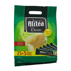 چای کرک علی تی Alitea با طعم کلاسیک Classic - بسته 25 عددی