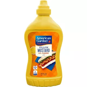سس خردل بدون گلوتن امریکن گاردن 227 گرم – American Garden Yellow Mustard