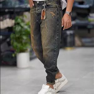 شلوار مام فیت جین کثیف تینت کد735