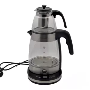 چای ساز وگاترونیکس VE-198 | خرید چای ساز لمسی دیجیتال با گرم نگهدارنده