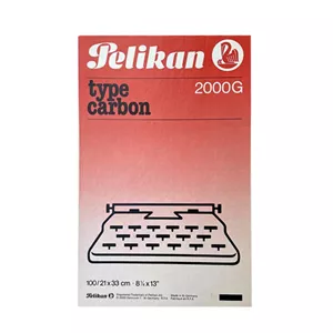 کاغذ کاربن مشکی پلیکان مدل A4 بسته 100 عددی