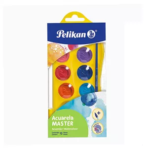 آبرنگ ۱۲ رنگ پلیکان مدل جونیور Junior