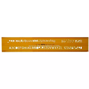 شابلون حروف لاتین 10 میل روترینگ Rotring