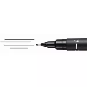 راپید یونی پین 1.2 جوهر مشکی uni pin fine line