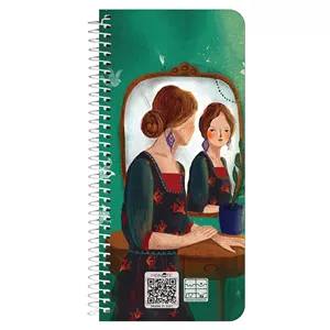دفتر یادداشت سیمی پالتویی کد 68 مسترنوت Mrnote