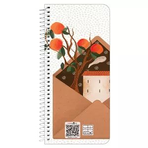 دفتر یادداشت سیمی پالتویی کد 53 مسترنوت Mrnote