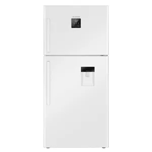 یخچال و فریزر ایکس ویژن بالا فریزر مدل TT580-AWD سفید