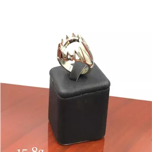 رکاب انگشتر نقره مردانه مدل پایه جواهری کد SMRA1 