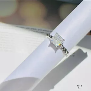 انگشتر نقره زنانه مدل طرح جواهر کد SWA244 