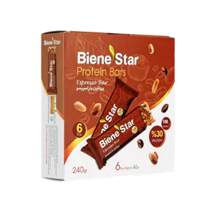پروتئین بار اسپرسو بین استار - بسته ۶ عددی