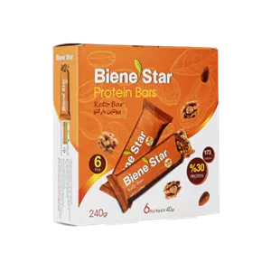 پروتئین بار کتو بین استار - بسته ۶ عددی