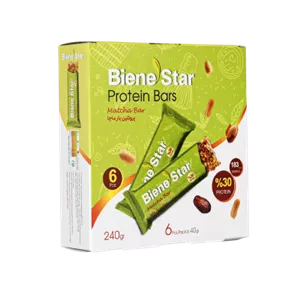 پروتئین بار ماچا بین استار - بسته ۶ عددی