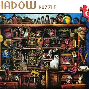 پازل 1000 تیکه خارجی مارک شادو طرح فروشگاه قدیمی ye old shoppe