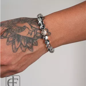 دستبند سنگ مون استون سایز 8 کد 6087