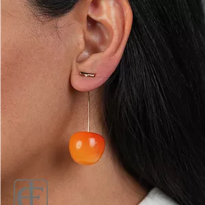 گوشواره استیل CHERRY کد 2103