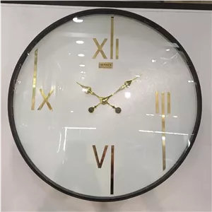 ساعت دیواری فانتزی فلزی برند هرمس