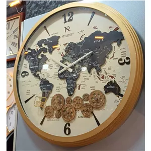 ساعت دیواری پلاستیکی شیک با قطر 70 سانتی از برند ارس