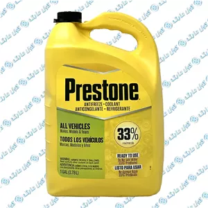 کولانت،ضدیخ و ضدجوش پریستون مولتی 33 درصد مدل Prestone Coolant 33% سبز ساخت آمریکا 4 لیتر