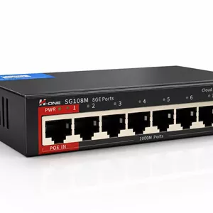 سوئیچ PoE وب اسمارت مدل SG108M