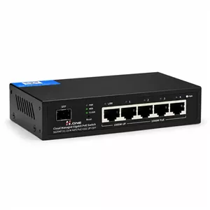 سوئیچ PoE وب اسمارت مدل SG204P-1G-1S-M
