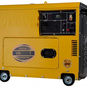 موتور برق سایلنت ورما گازوییلی 6.5 کیلووات VM8700T