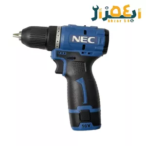 دریل شارژی 16.8 ولت براش لس NEC-1616