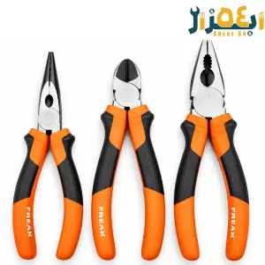 ست انبر دستی سیم چین دم باریک 8000 فریک