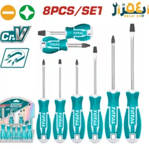 ست پیچ گوشتی 8 پارچه توتال TOTAL THT250608